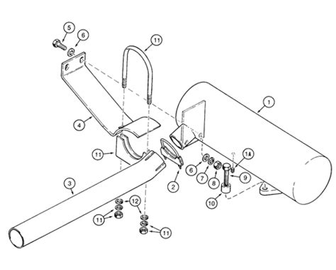 case skid steer muffler|Mufflers for Case Skid Steer Loader for sale .